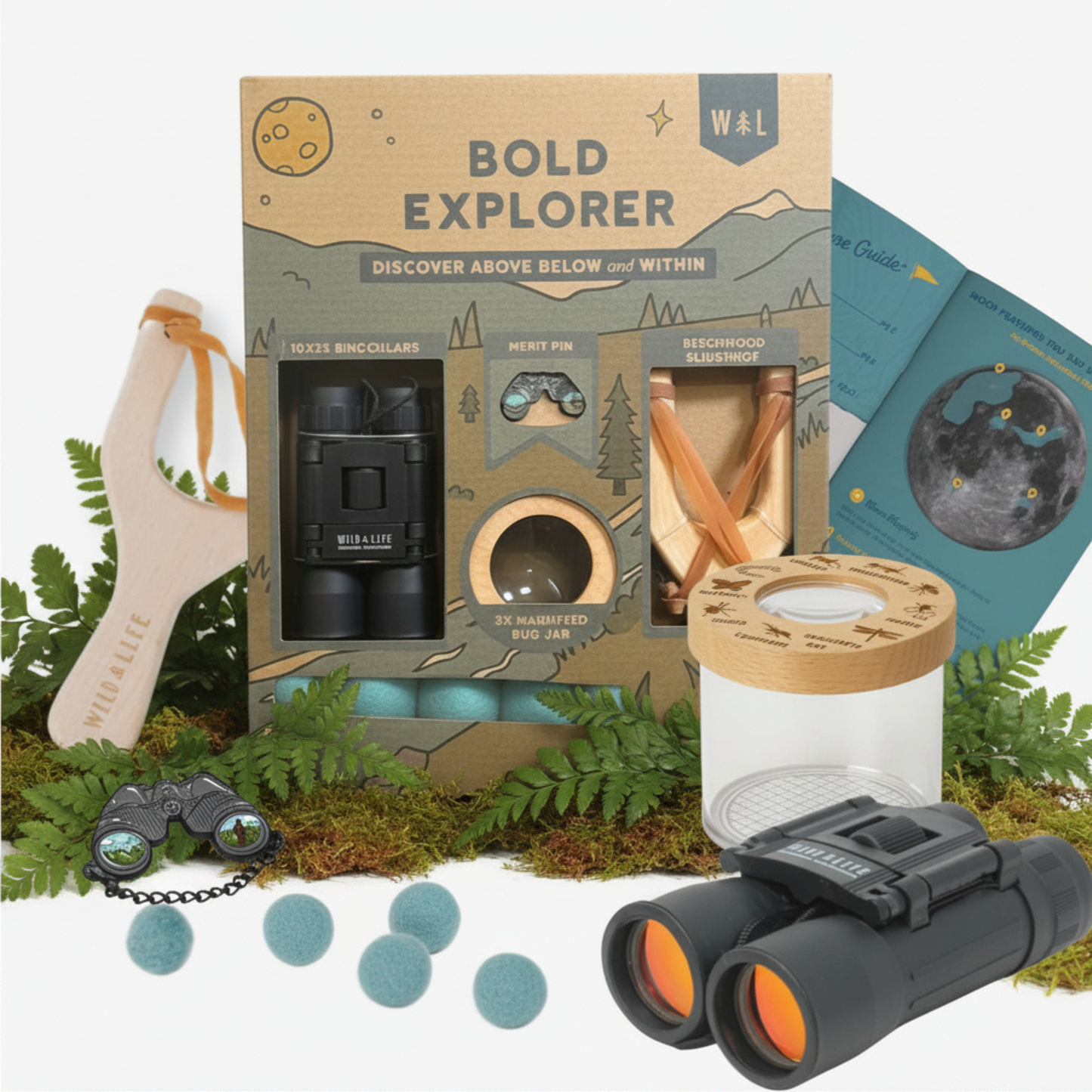Kids Outdoor Adventure Kit Explorer STEM Nature Set