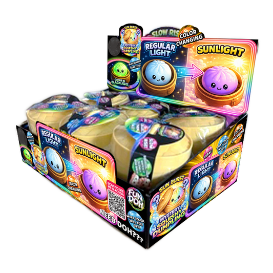 Color Changing Dumpling Squishy Toy Fun Doh