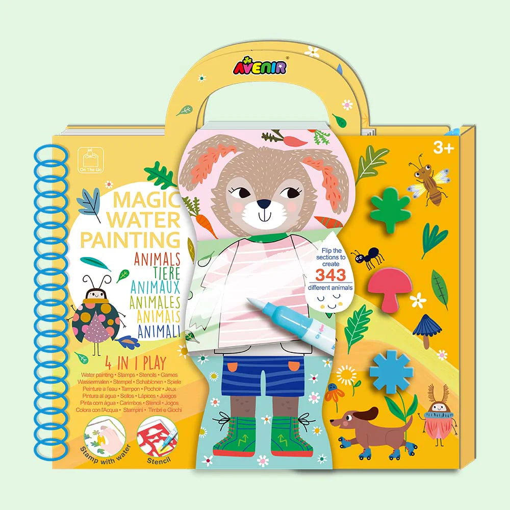 Magic Water Painting Book