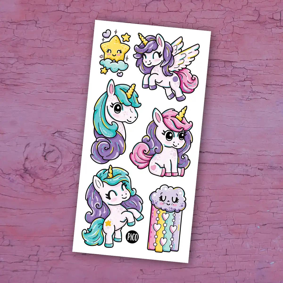 Rainbow Unicorn tattoo