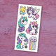Rainbow Unicorn tattoo