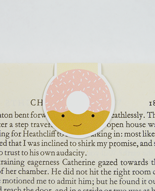 Donut Magnetic Bookmark