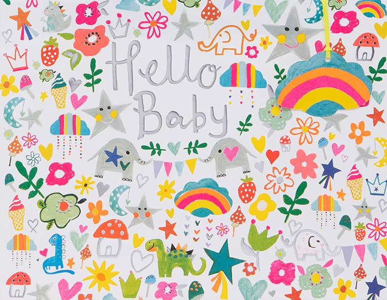 BAG LANDSCAPE LARGE NEW BABY ICONS