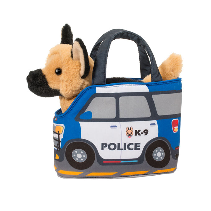 Douglas Toys - Police Car Pet Sak w/ German Shepard