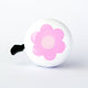 Dusty Pink Retro Flower Bike Bell on White