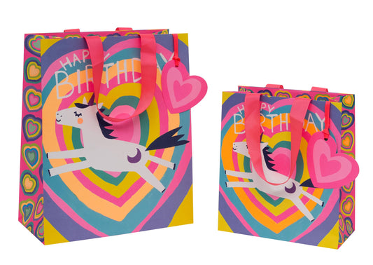Bag Large Unicorn Rainbows