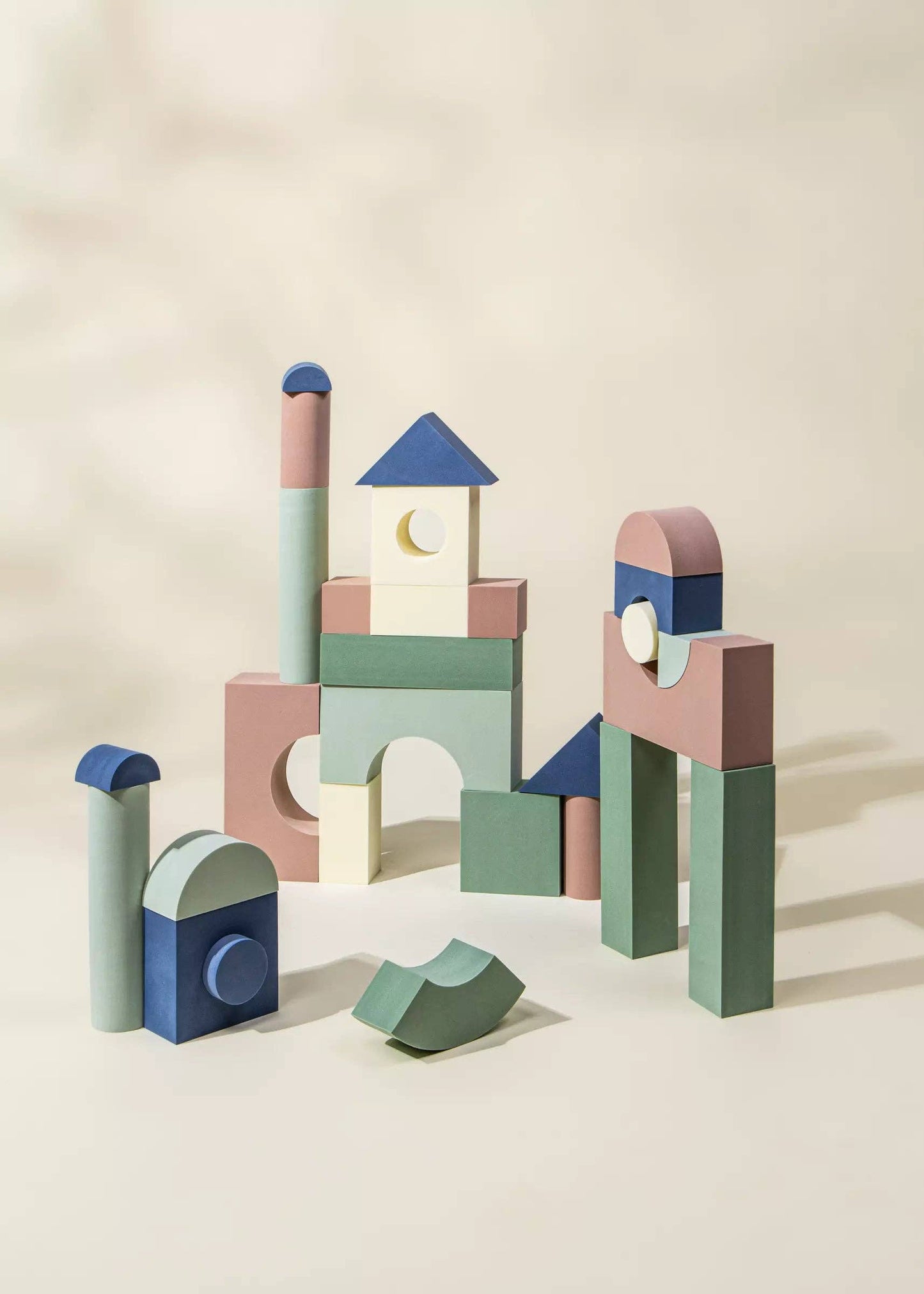 EVA Foam Building Blocks Set - Medium (52 pcs) 