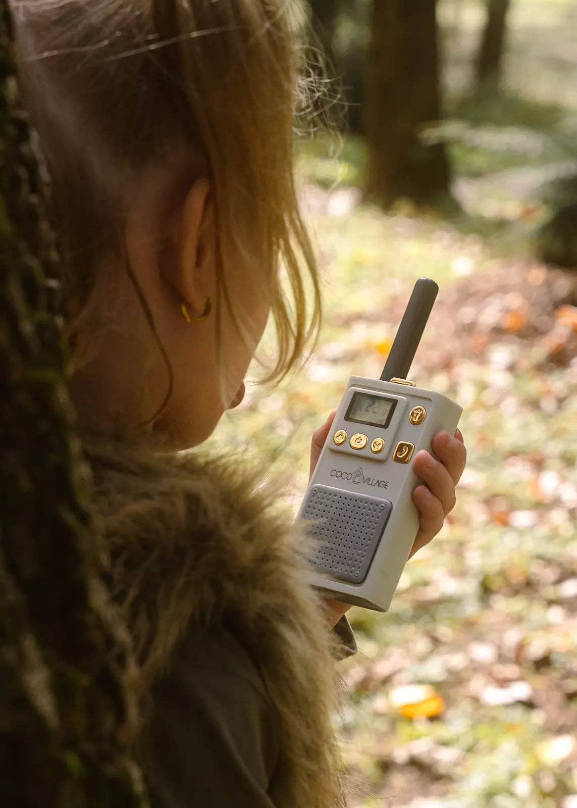 Set of 2 Walkie Talkies -  Beige