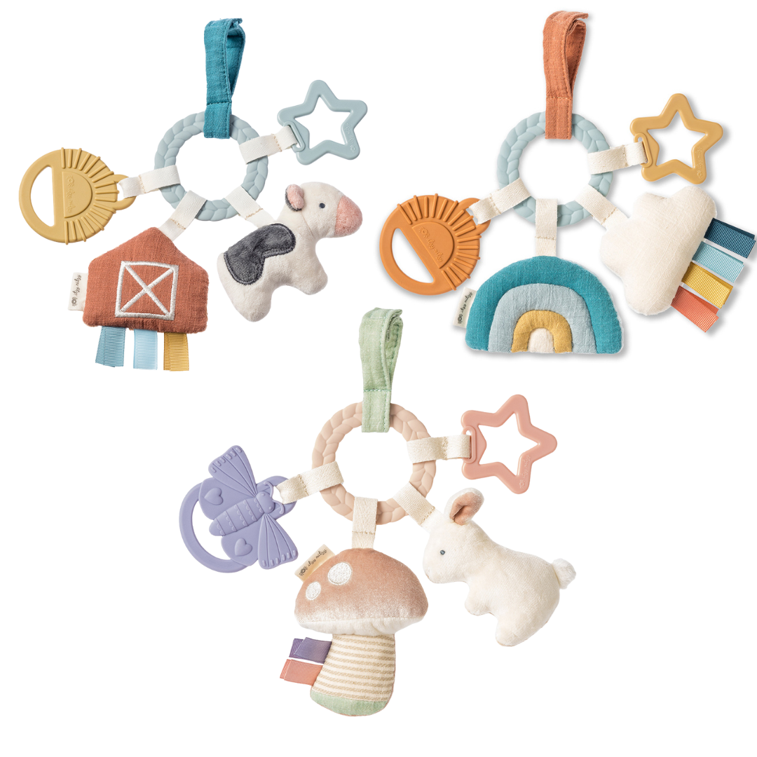 *New Option* Bitzy Busy Ring™ Teething Activity Toy