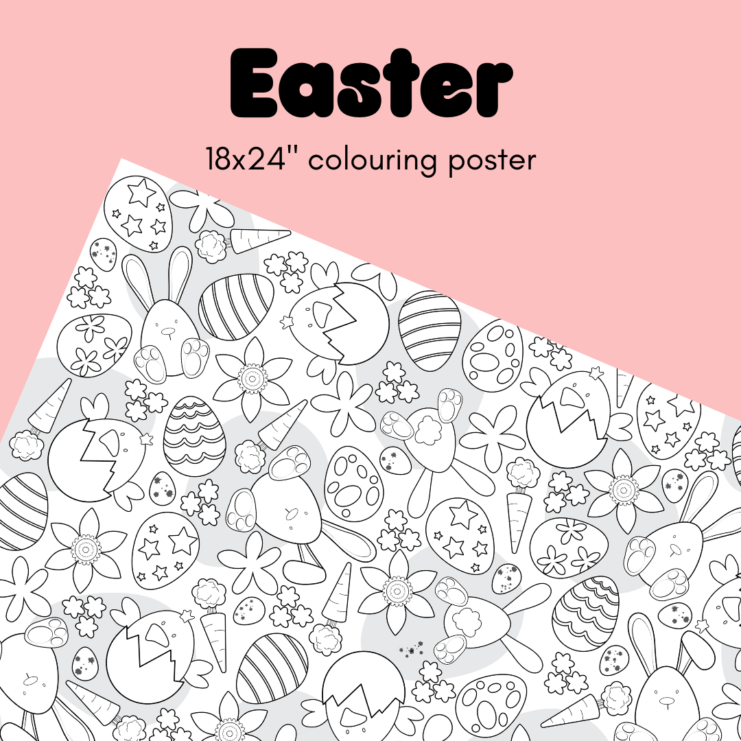 Easter Mini Colouring Poster