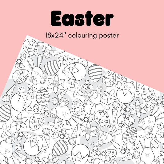 Easter Mini Colouring Poster