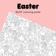 Easter Mini Colouring Poster