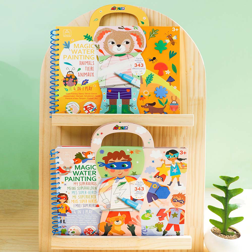 Magic Water Painting Book