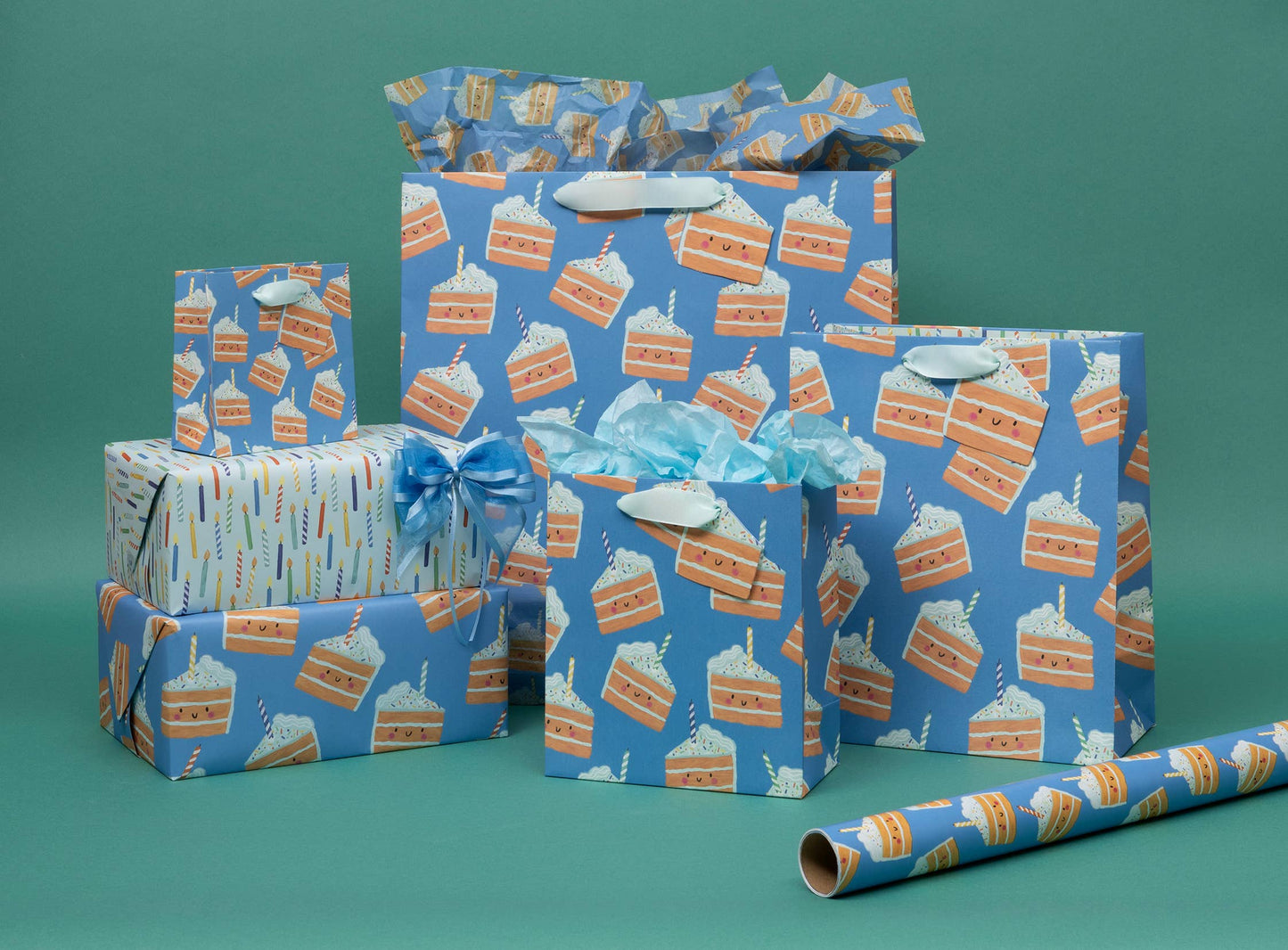 Tissue Cakey Blue