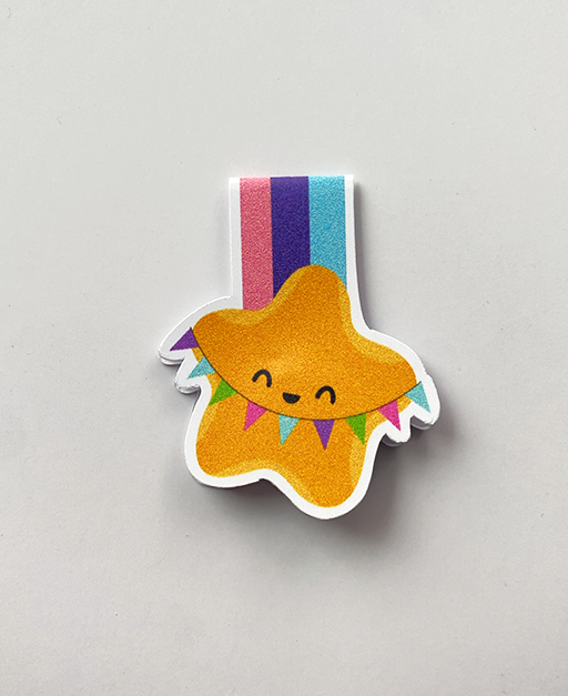 Star Magnetic Bookmark