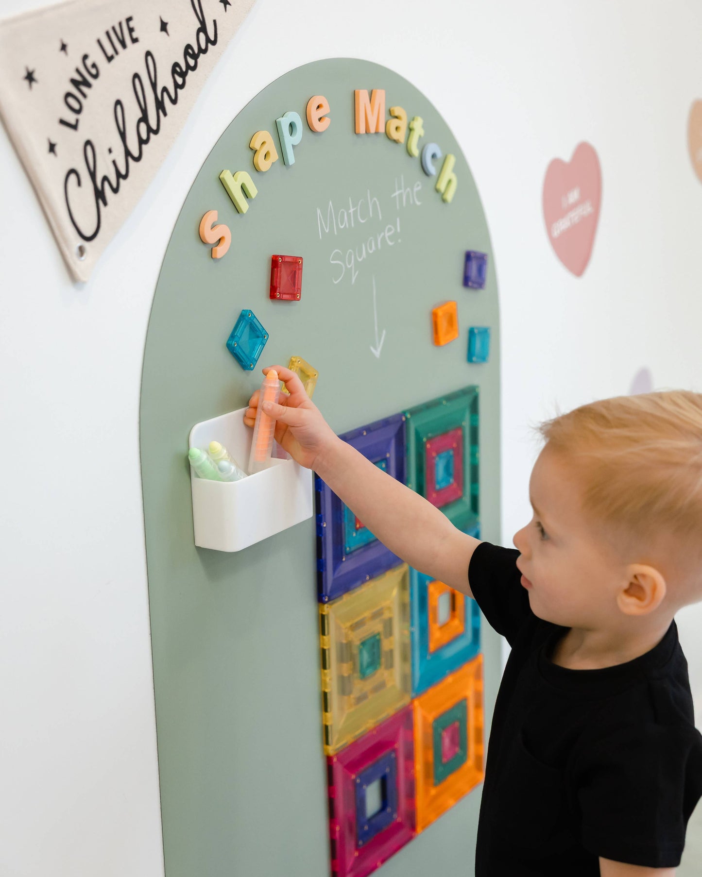 Magic Playwall - Arch Magnetic Wall Decal for Kids