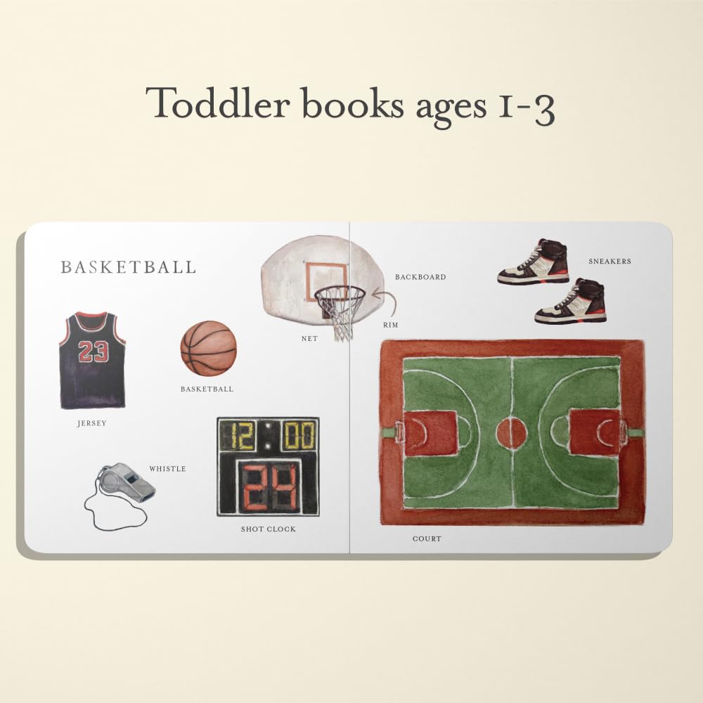 Our Big Book of Sports A Collection of 100+ Foundational Words for Future Athletes