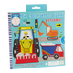 My Colouring Book & Stickers Construction