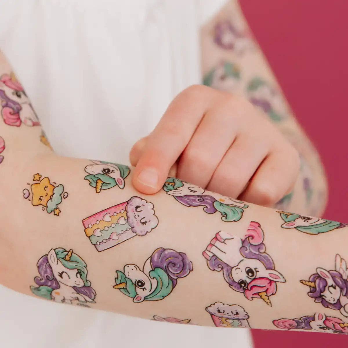 Rainbow Unicorn tattoo