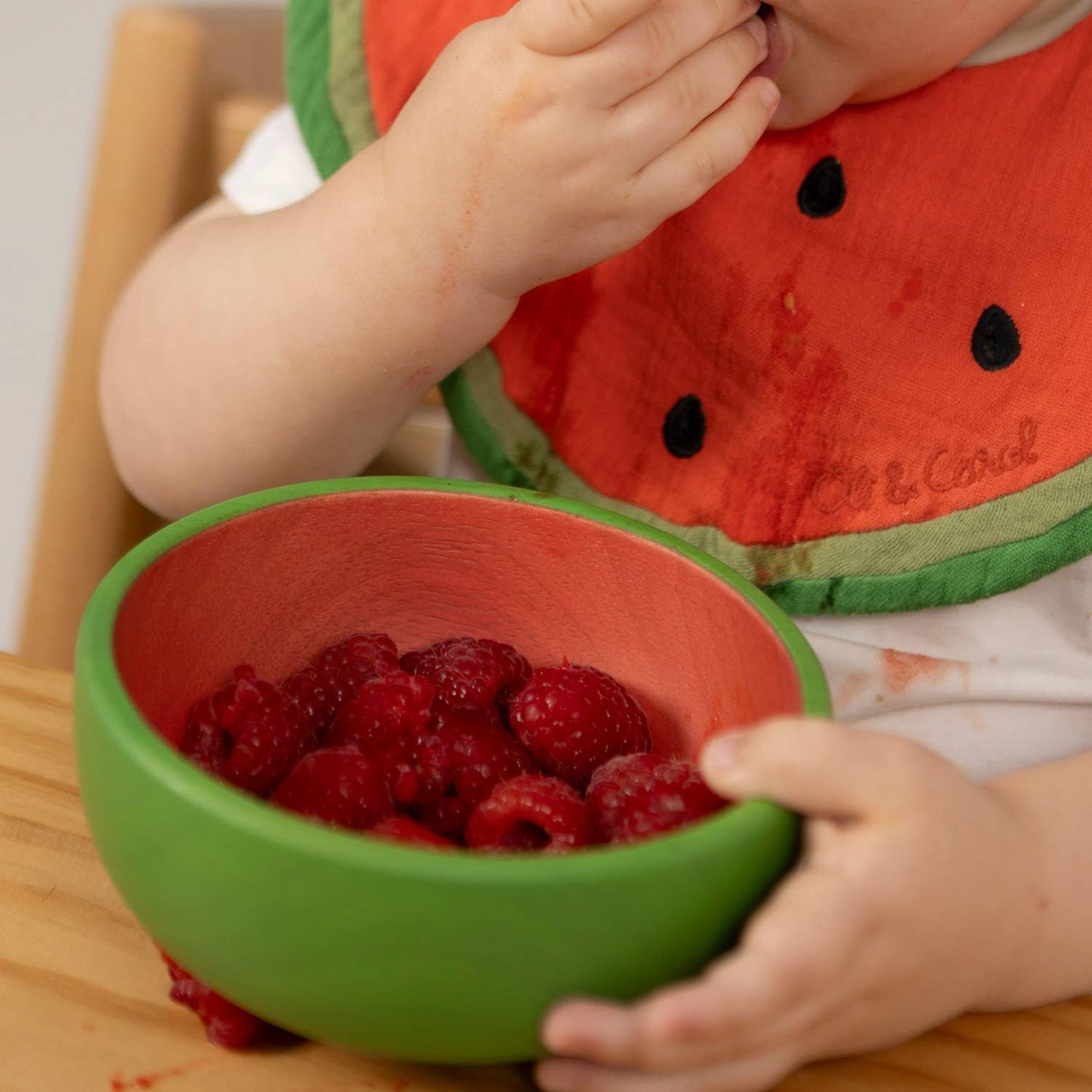 Oli & Carol Wally the Watermelon Bowl & Spoon Set