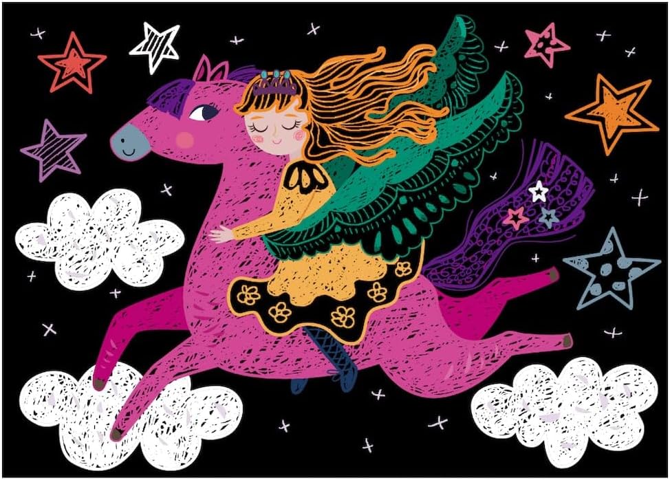 Avenir Mini Scratch Book-Princess