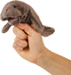 Folkmanis Mini Manatee Finger Puppet