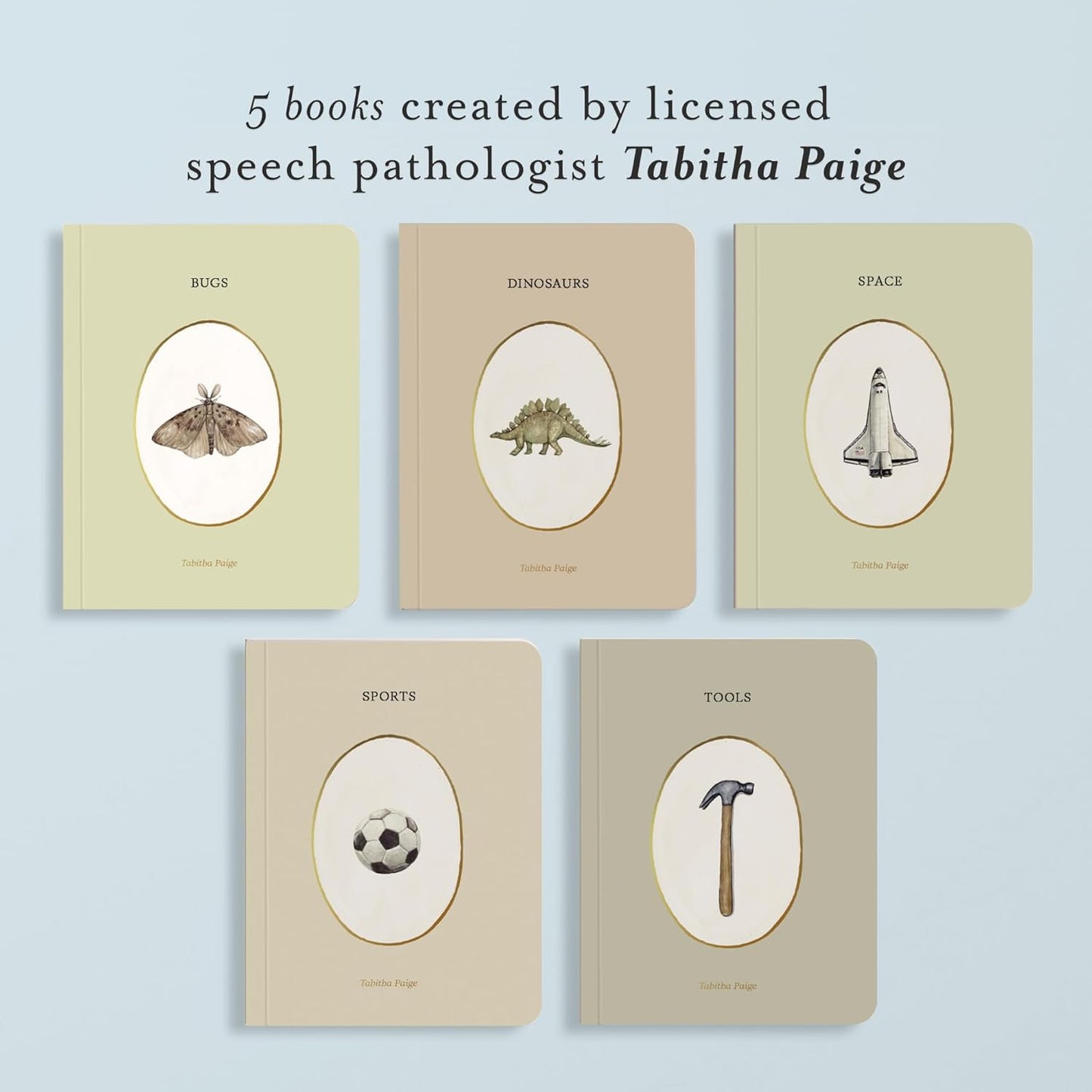 Our Little Library Vol. 3: Dinosaurs, Space, Tools, Bugs, and Sports Board Book