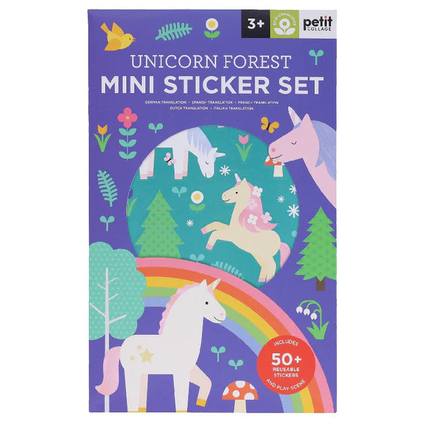 Mini Sticker Set: Unicorn Forest