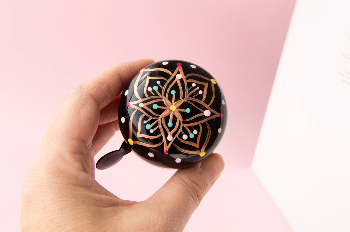 Mandala Flower Bike Bell & Scooter Bell