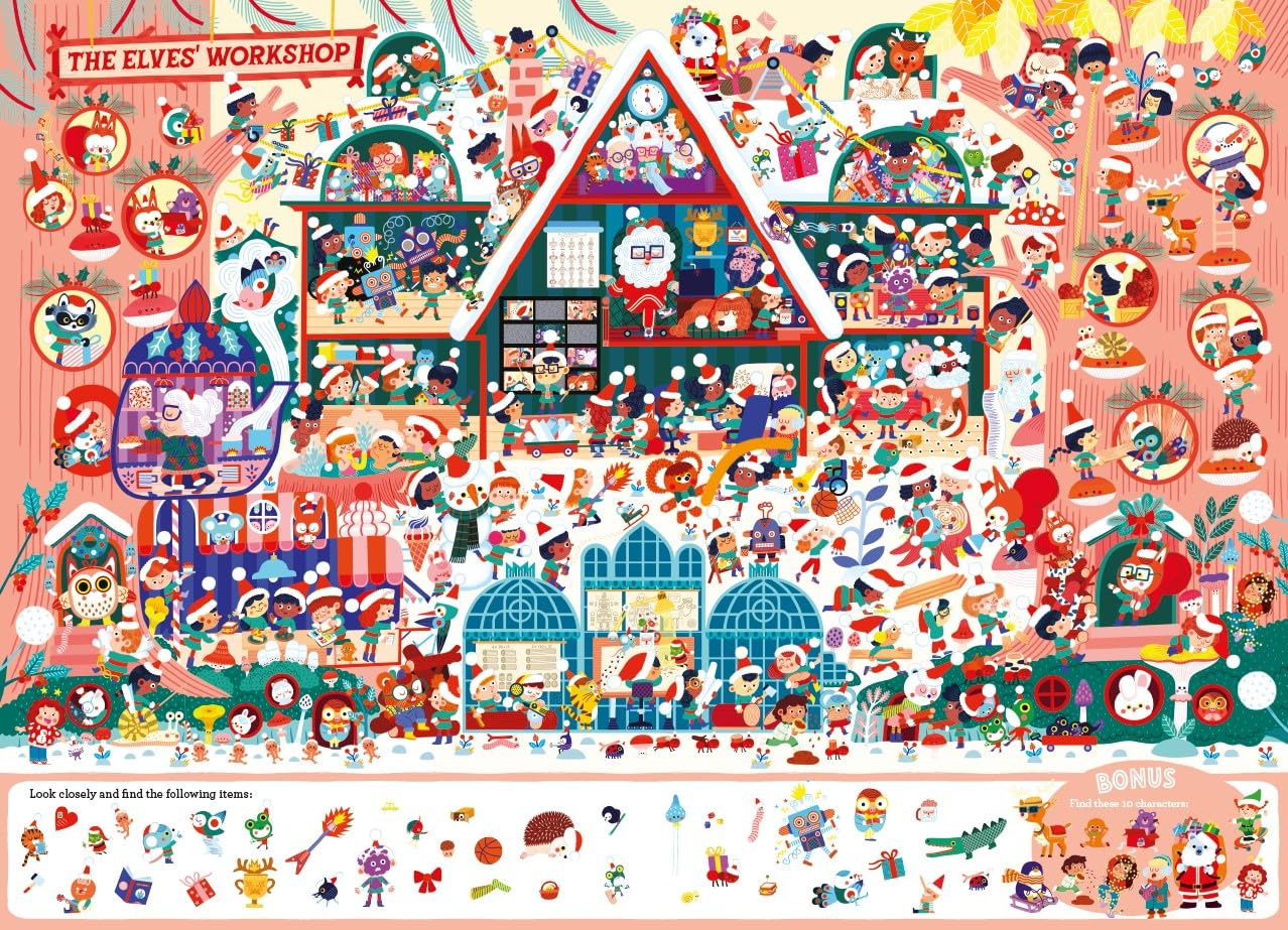 Giant Seek -and-Find Merry Christmas