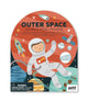 Coloring Book with Stickers Outer Space