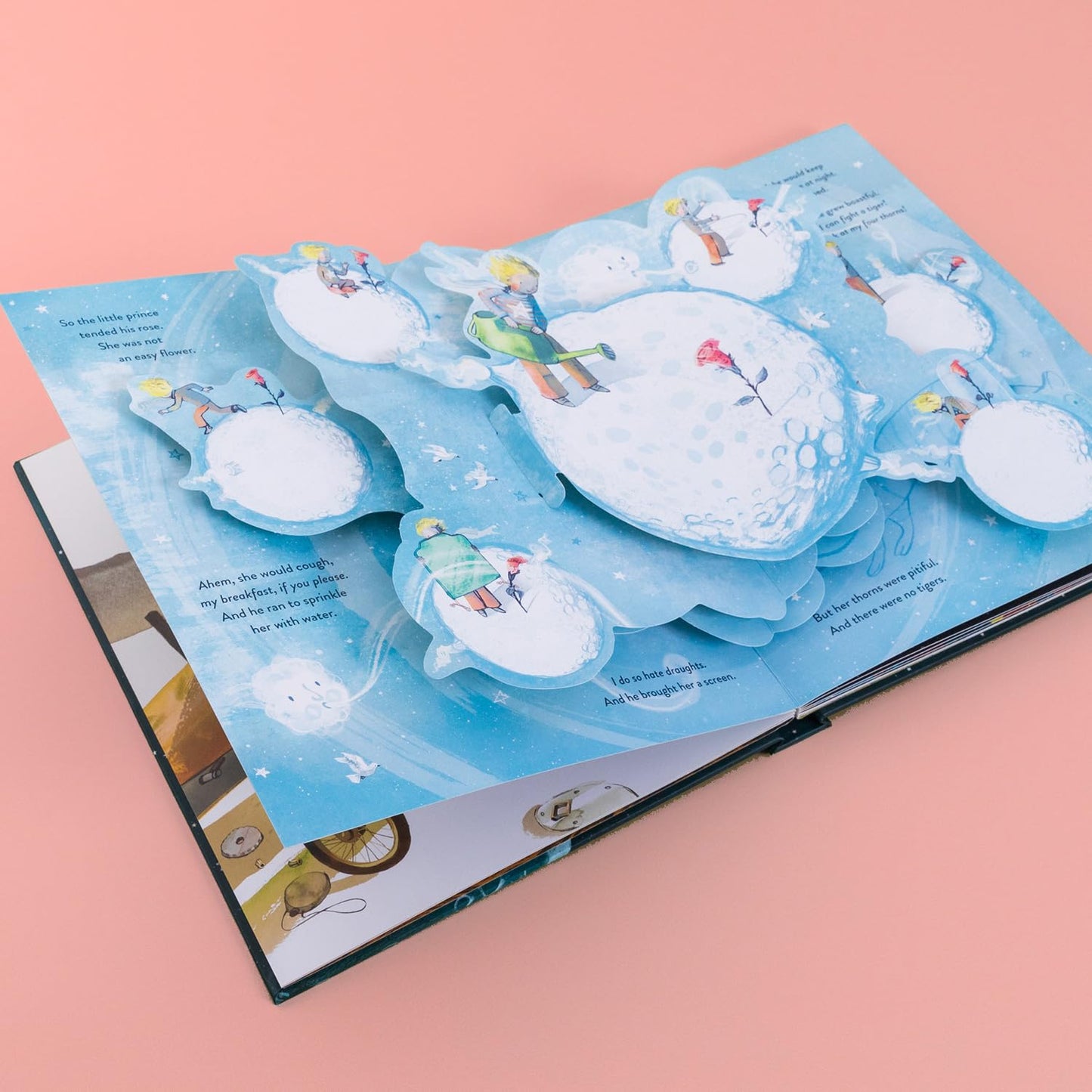 The Little Prince: The beloved classic children’s fable, adapted as a illustrated pop-up book