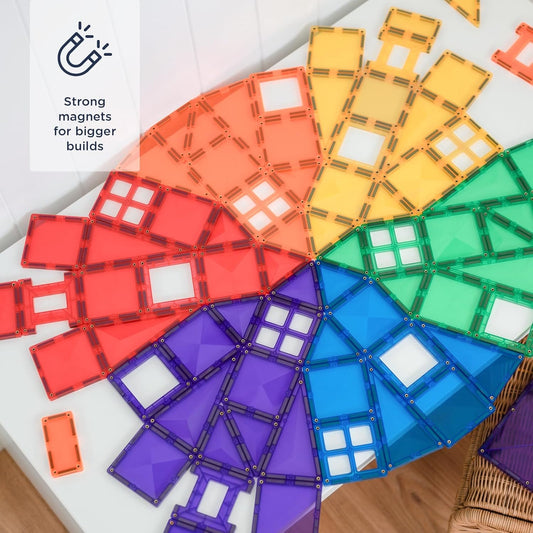 CONNETIX Rainbow Creative Pack, 102 Pieces