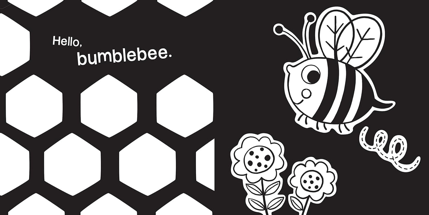 Hello, Garden Bugs: A High-Contrast Board Book