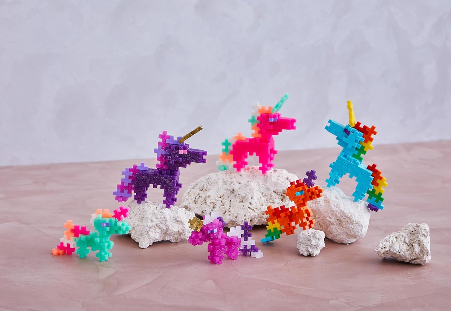 Plus Plus - Rainbow Unicorns - 100 pcs