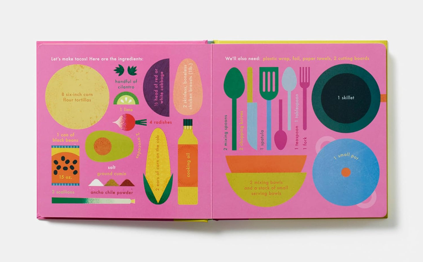 Tacos! An Interactive Recipe Book Cook In A Book