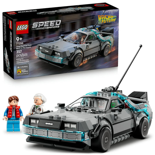 LEGO Time Machine from Back to the Future