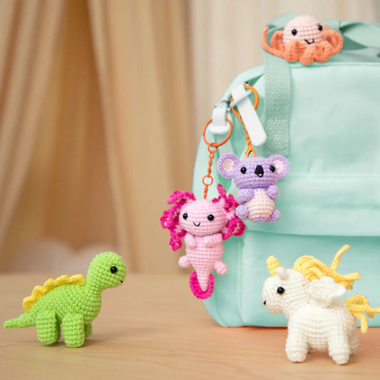 Crochet Curly Unicorn