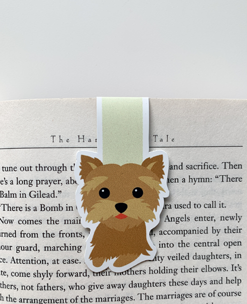 Yorkshire Dog Magnetic Bookmark