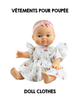 Clothes for Gordis dolls - Strawberries dress - Paola Reina