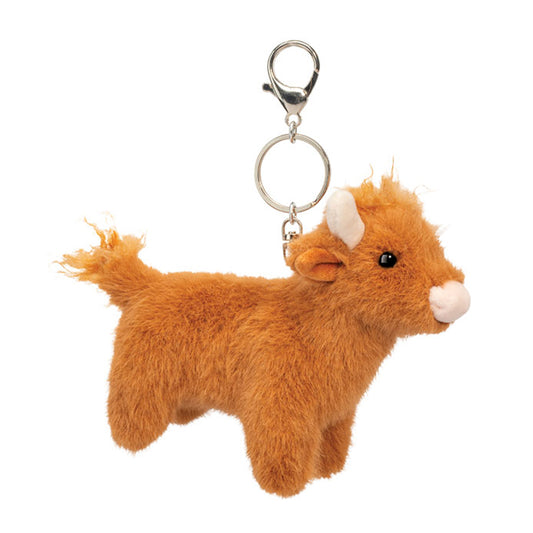 Douglas Toys - Highland Cow Bag Charm