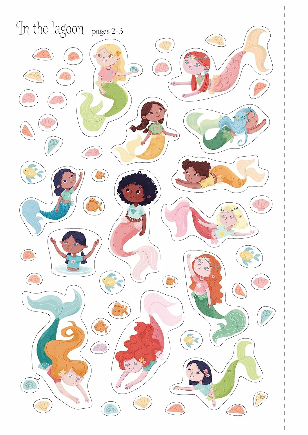 Little First Stickers Mermaids