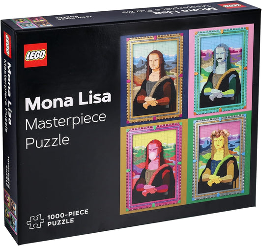 LEGO Masterpiece Puzzle: Mona Lisa 1000 Piece Jigsaw Puzzle