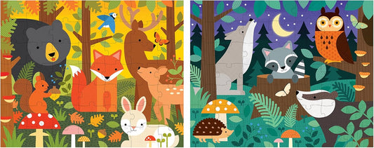 Woodland Two Sided On-the-Go Puzzle
