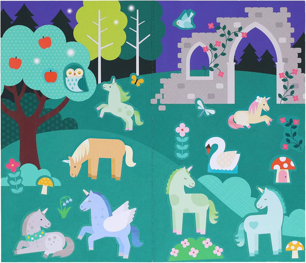 Mini Sticker Set: Unicorn Forest