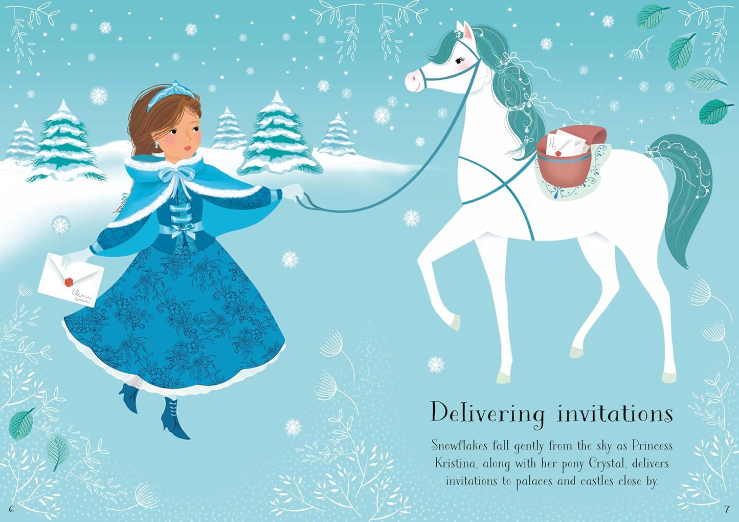 Little Sticker Dolly Dressing Snow Princess