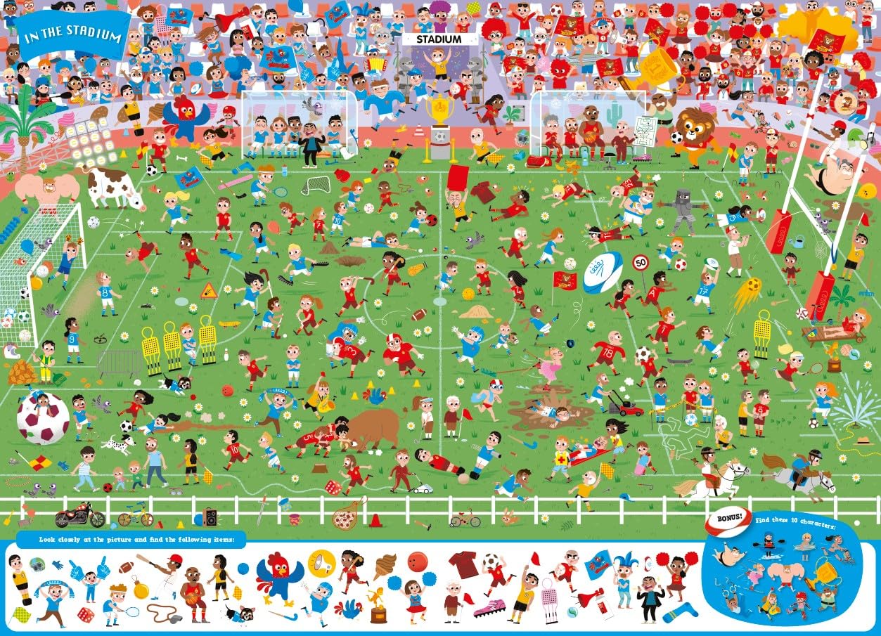 Giant Seek-and-Find A World of Sport!