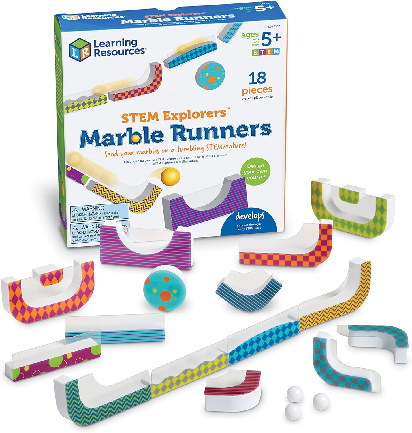 Learning Resources STEM Explorers Marble Runners