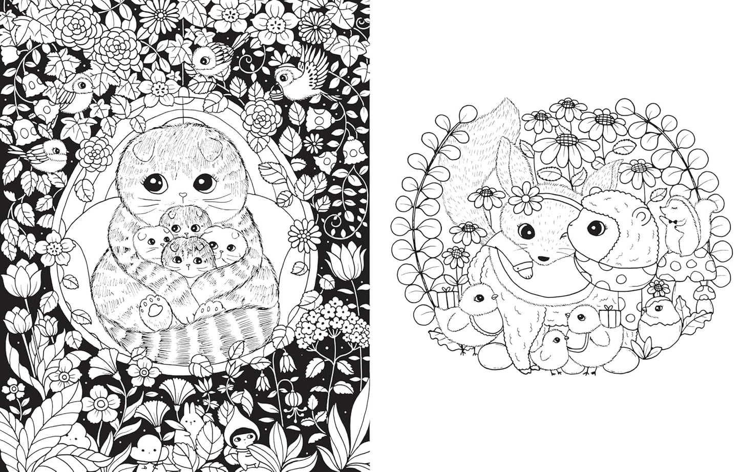 A Million Baby Animals
Little Creatures to Color