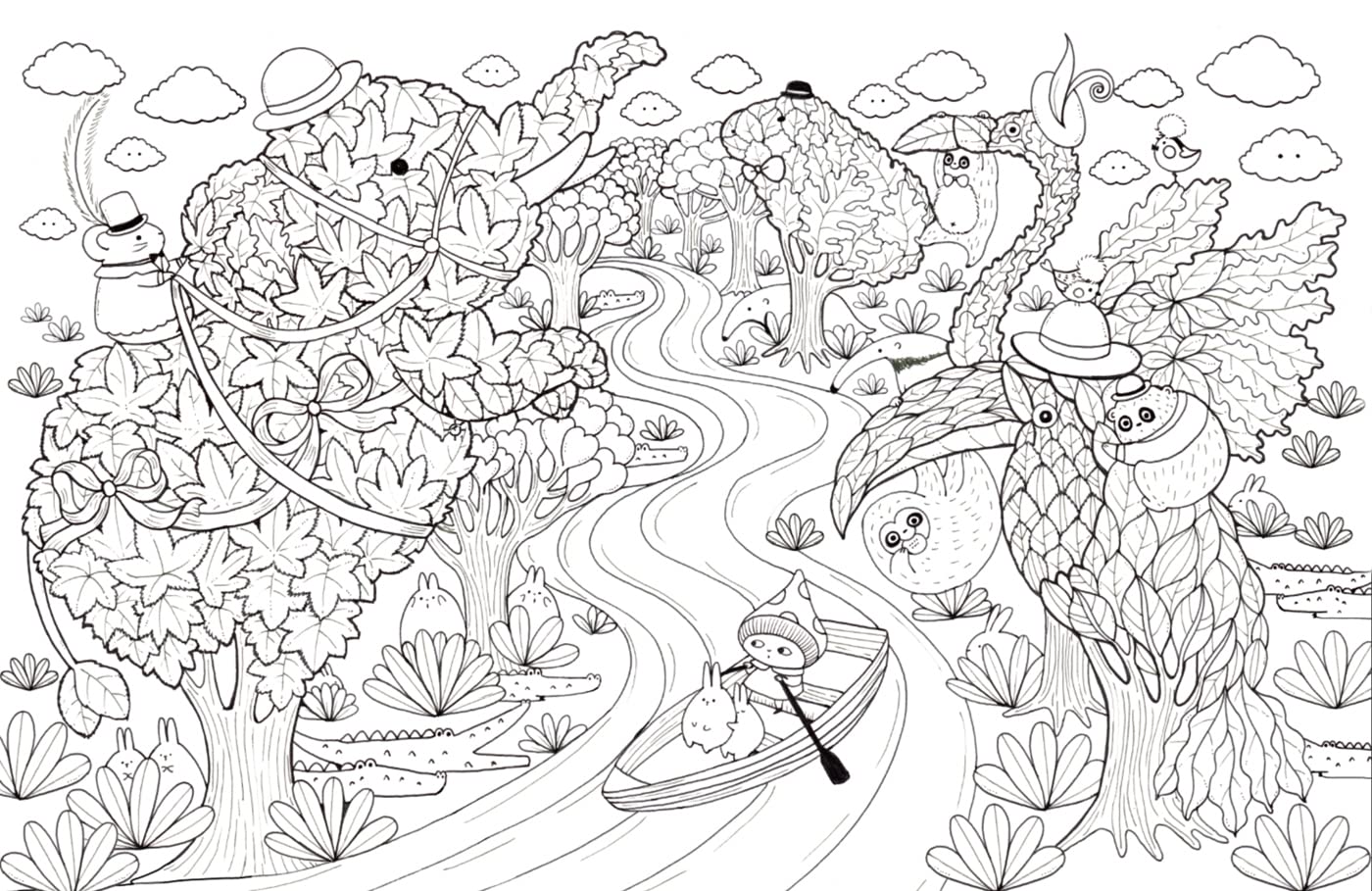 A Million Kawaii Cuties
The Sweetest Things to Color